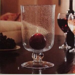 Rare Partylite Coastal Lights Hurricane Lamp Vase